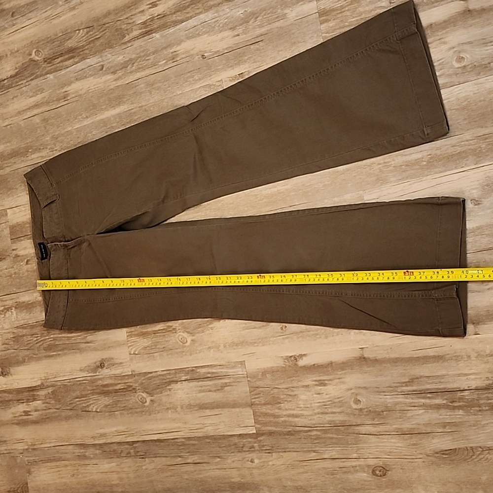 The Limited Khaki Pants Wide Leg, Olive Green, Size 4 - Picture 11 of 13